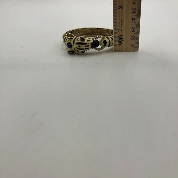 Zebra Women's Bangle Bracelet Magnetic Closure Animal Safari Costume Jewelry - Picture 11 of 11